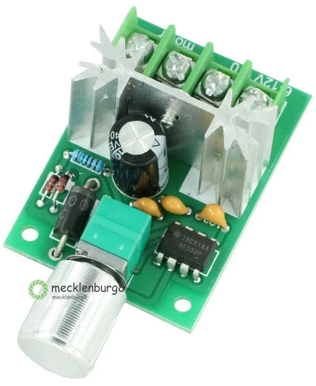 Main image of 6V-12V 6A DC motor speed controller pulse controller width modulation pwm controller switch 20 KHz For Board Module