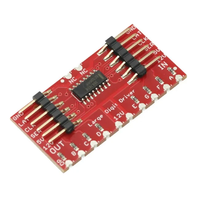 Main image of DC 5V TPIC6C596 Large Digit Driver Drive 6.5" 7-Segment LED Display Module for Andrino