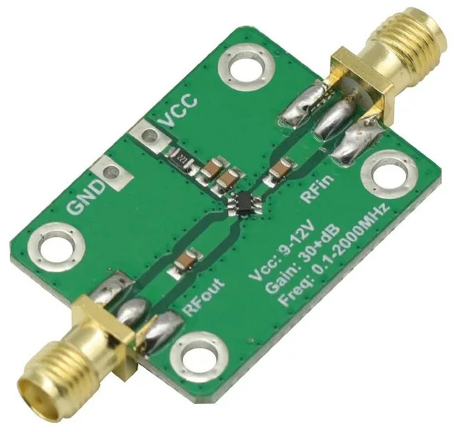 Main image of 0.1-2000MHz RF Wideband Amplifier 30dB low-noise LNA Broadband Module Receiver