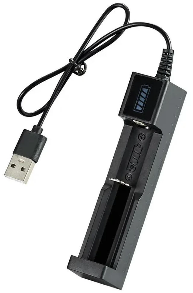 Main image of Multifunctional Lithium Charger Single Charge 16340 14500 26650 Universal Charger