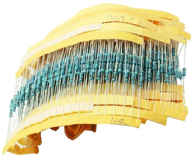 Main image of Total 600pcs 1/4w Resistance 1% l Film Resistor Bag 30 kinds Each 20pcs For Module Board