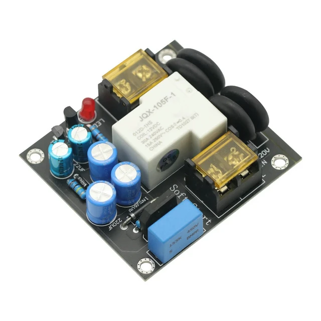 Alt view image 3 of 6 - Amplifier Power Supply Soft Starting Board High Power High-current Relay For Class A 1969 Audio Amplifier 1500W