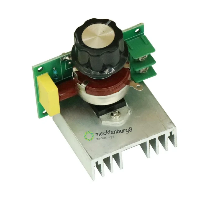 Alt view image 2 of 6 - AC220V 3800W imported scr Thyristor power electronic light controller voltage motor regulator speed silicon For Board