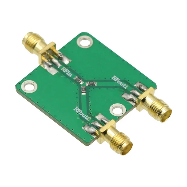 Alt view image 3 of 4 - DC-5G RF Microwave Resistor Power Distributor Module Microwave Power Splitter Radio Frequency Divider 1 split 2 SMA-K 50 ohms