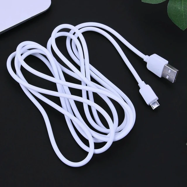 Alt view image 2 of 3 - 2M USB Data Sync Charger Cable High Speed Sync Charger Cord White for Android