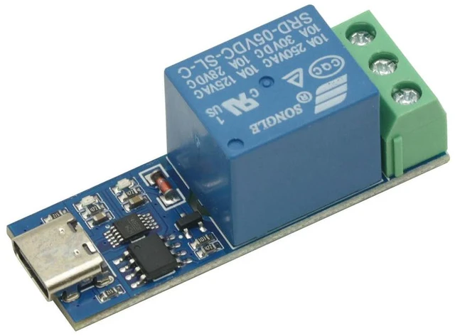 Main image of TypeC Interface LCUS-1 USB Relay Module USB ligent Control Switch Serial Port Relay