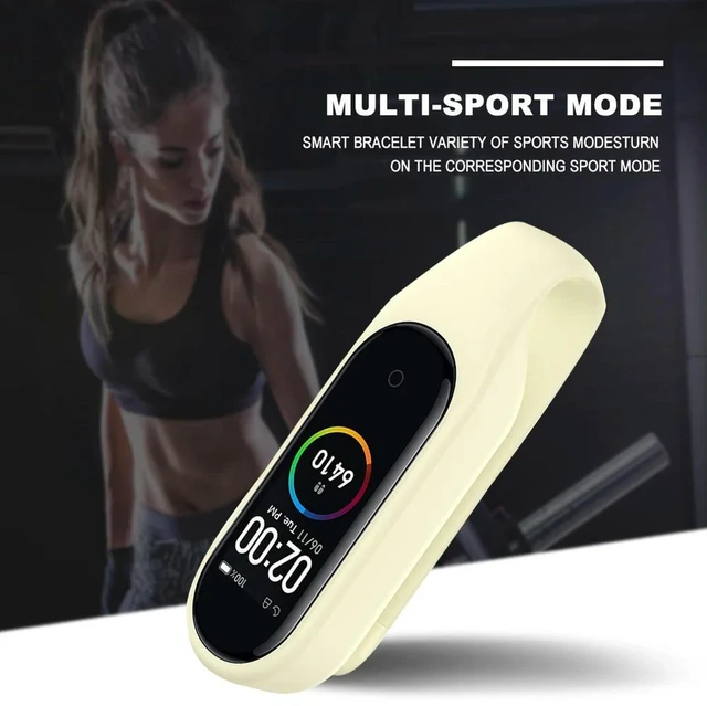 Alt view image 3 of 3 - Clip Holder Case for for Mi Band 6 5 4 3 Band Accessories Solid Color