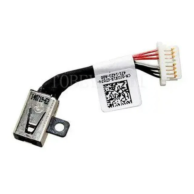 Alt view image 2 of 2 - For inspiron 11 3147 3152 3157 p20t charging port power jack connector