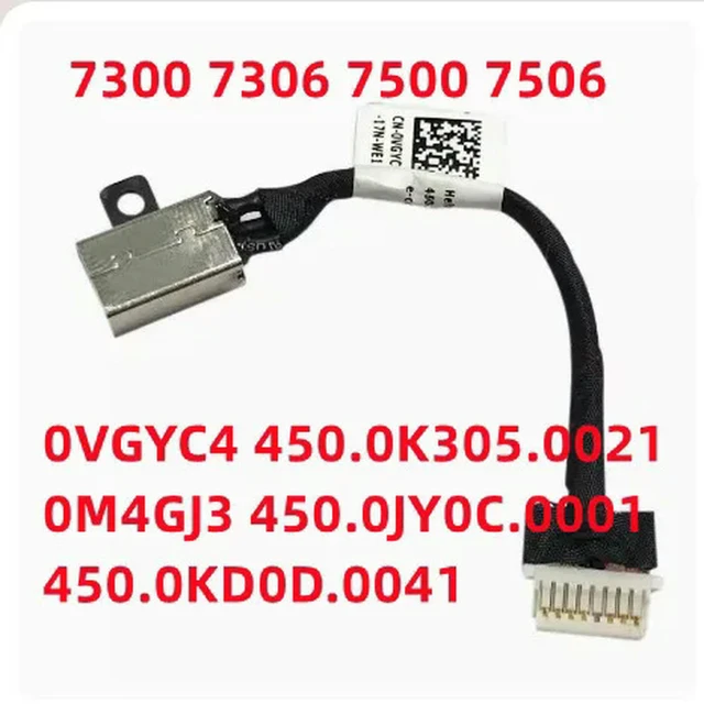 Main image of For inspiron 7300 7306 7500 7506 2-in-1 power supply power jack power head