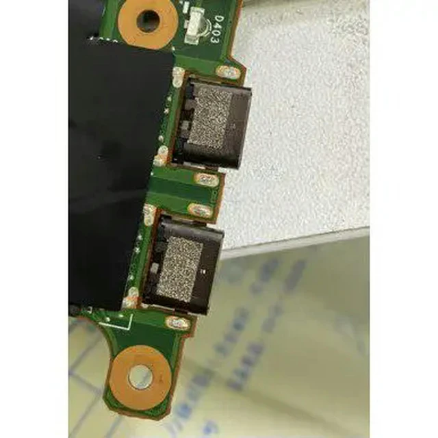 Alt view image 2 of 3 - for thinkpad x1c 5th 2017 power jack 7th generation type-c charging port power connector