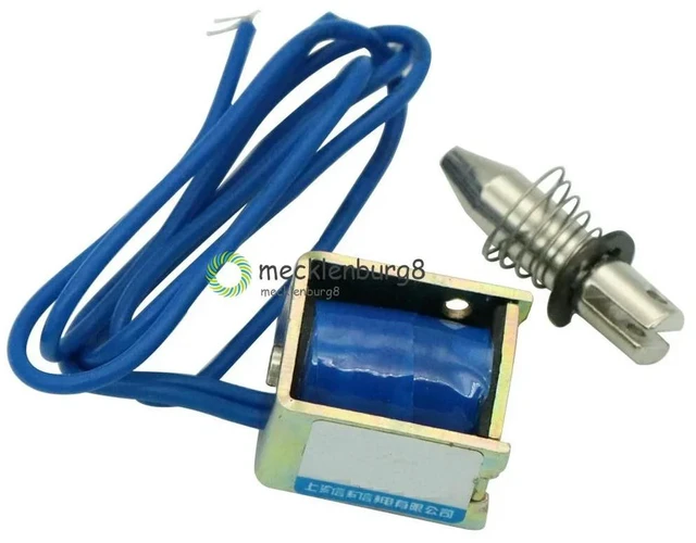 Alt view image 3 of 3 - 1PCS DC 12V Frame Pull Type DC Solenoid Electromagnet For Board Module