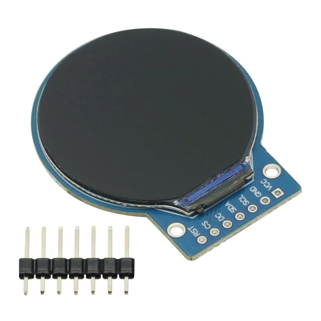 Alt view image 3 of 3 - TFT Display 1.28 Inch IPS TFT LCD Display Module Round RGB 240*240 GC9A01 Driver 4 Wire SPI Interface