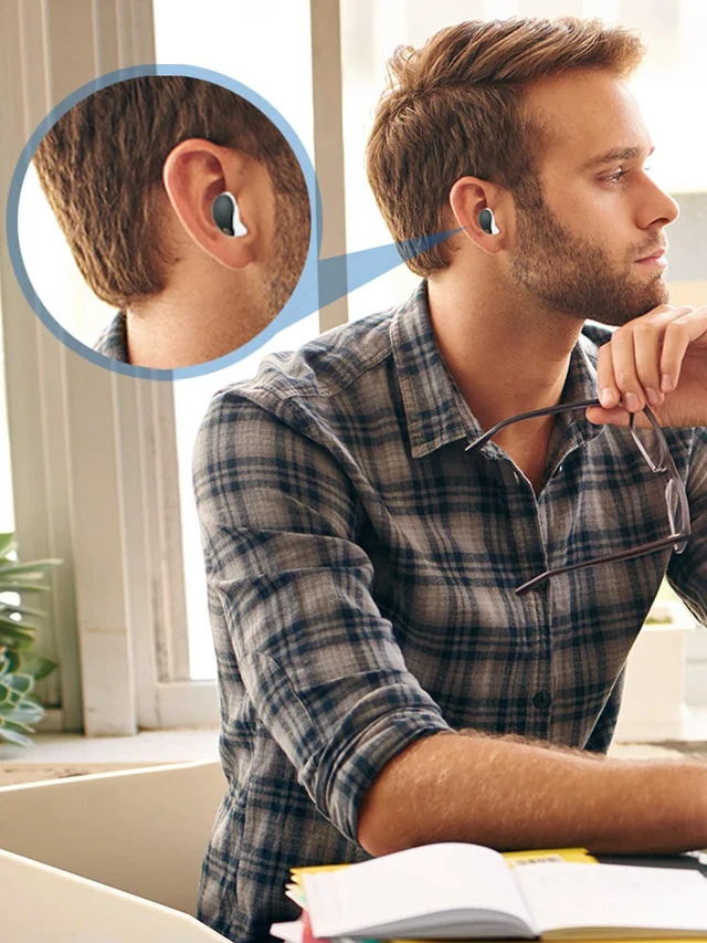 Alt view image 3 of 3 - 5 Pairs Silicone Earbuds Cover Anti-Slip Ear Tips Cover Accessories 5 Color Earphone Ear-Tips Replacement for WF-1000XM5