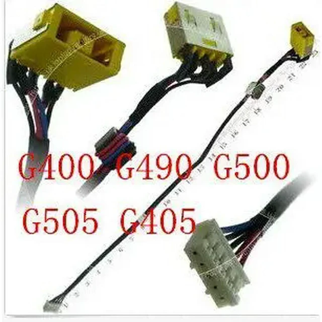 Main image of for g400 g405 g490 g410 g500 g505 g510 power jack charging port power head