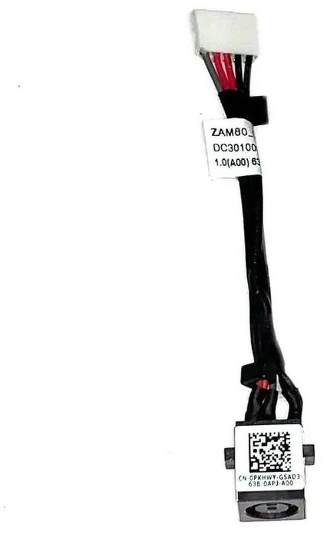 Main image of For latitude e5550 power charging interface power head 0pkhwy dc30100qo00