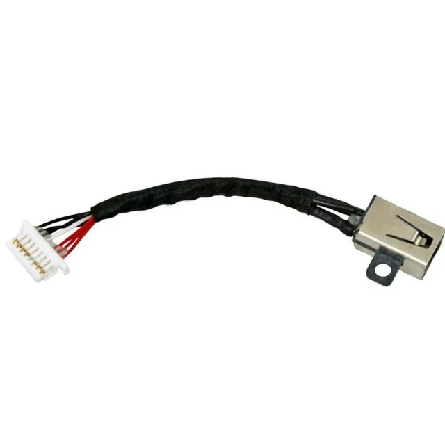 Alt view image 2 of 2 - For inspiron 17-7791 7586 7786 p113g charging port power jack power connector