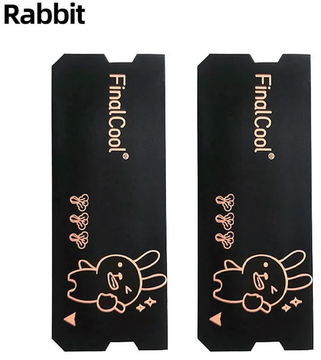 Alt view image 3 of 3 - 2pcs Thermal Pad Copper Foil Design Heat Dissipation Pad Antioxidant Graphene Coating for PC DDR5 DDR4 DDR3 Memory Module