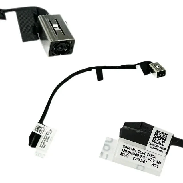 Alt view image 3 of 3 - For inspiron 16 5620 14 plus 7420 7425 power jack power head