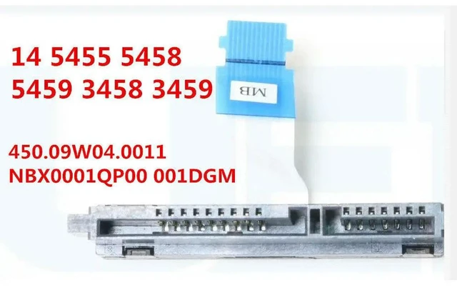 Main image of HDD Cable For inspiron inspiron14-3451 3452 v3458 v3459 NBX0001QP00 SATA Hard Drive Cable HDD Connector