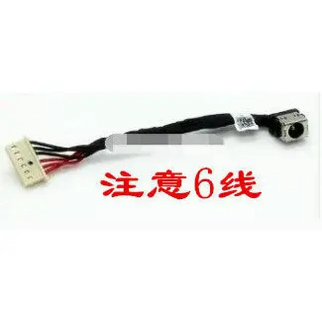 Alt view image 2 of 2 - For flying fortress fx80 fx504gm/gd fx504ge charging port power jack 6 lines