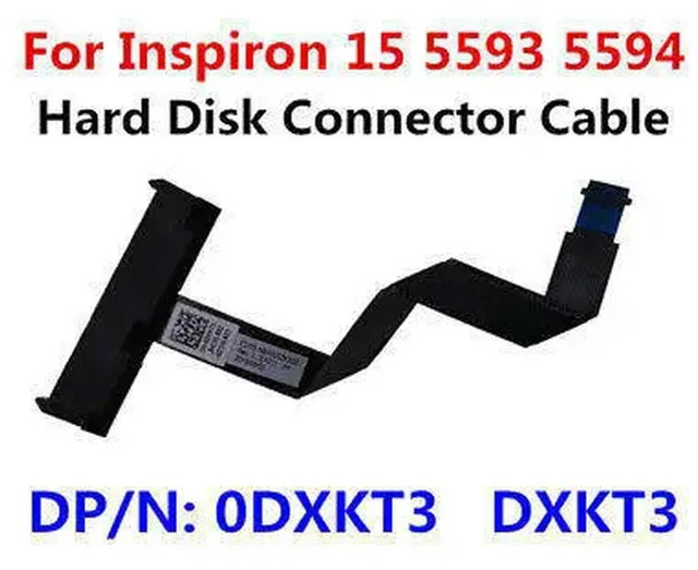 Main image of HDD Cable For 5594 5593 3501 3505 0DXKT3 NBX0002KX00 SATA Hard Drive Cable HDD Connector