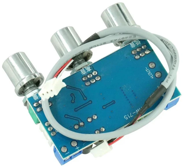 Alt view image 3 of 3 - DC 12V~24V TPA3116D2 2x80W Dual-Channel Stereo Digital Power Amplifier AMP Board