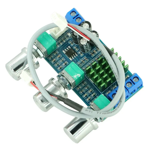 Main image of DC 12V~24V TPA3116D2 2x80W Dual-Channel Stereo Digital Power Amplifier AMP Board