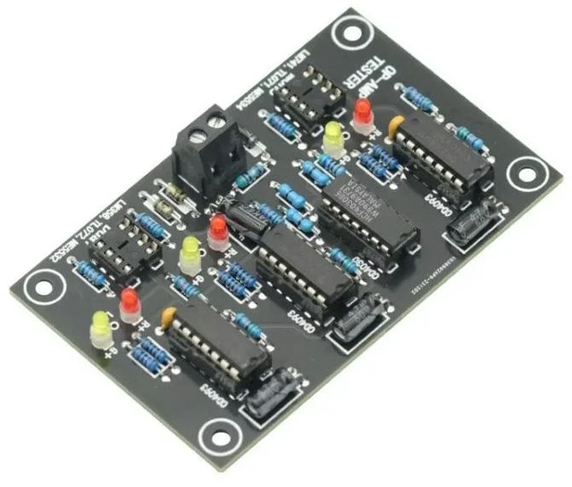 Alt view image 3 of 3 - Operational Amplifier OP AMP Tester For Single Dual OPAMP TL071 TL072 TL081/082 For Board