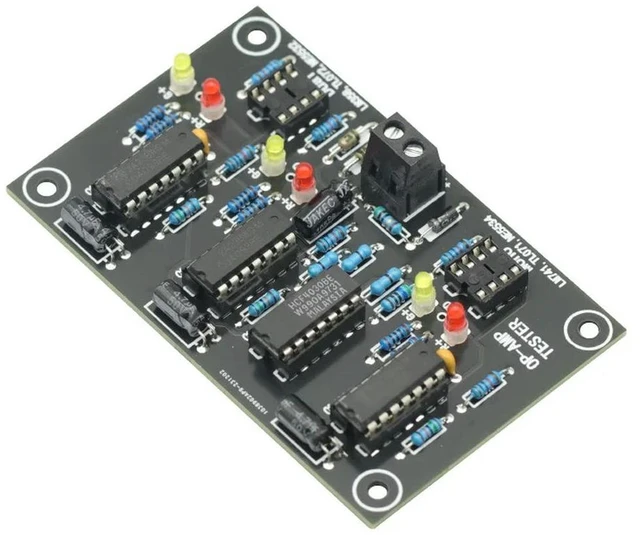 Alt view image 2 of 3 - Operational Amplifier OP AMP Tester For Single Dual OPAMP TL071 TL072 TL081/082 For Board