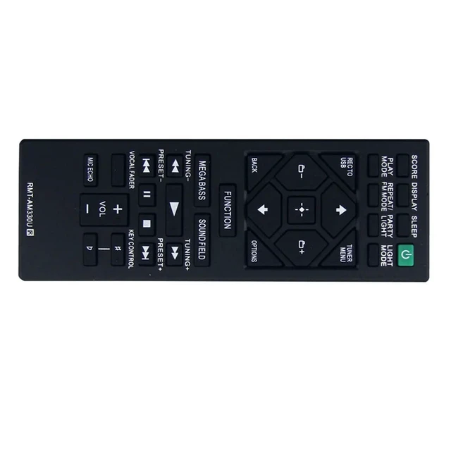 Alt view image 3 of 3 - RMT-AM330U Remote Control For Home Audio System MHC-M20 MHC-V21 MHC-V71 Replace RMT-AM330U