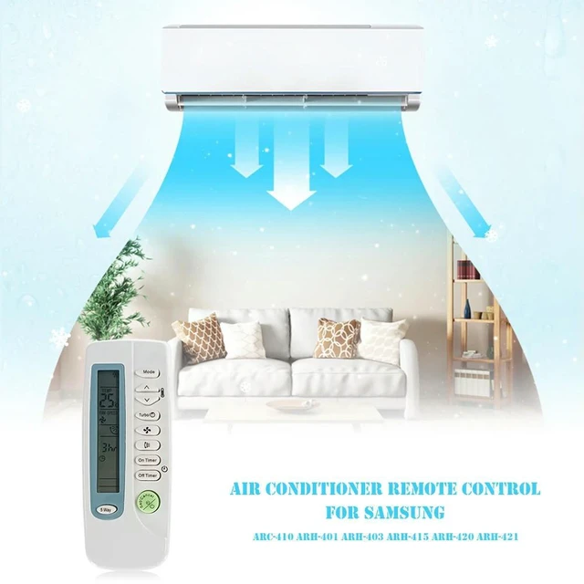 Alt view image 2 of 3 - Universal Air Conditioner Controller Replacement Parts Air Conditioner Controller Accessories for ARC-410 ARH-401