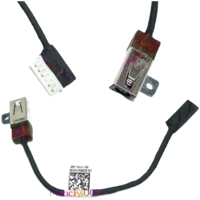Alt view image 2 of 2 - DC Power Jack with cable For Latitude 3490 3590 E3490 3590 Laptop DC-IN Charging Flex Cable 0228r6