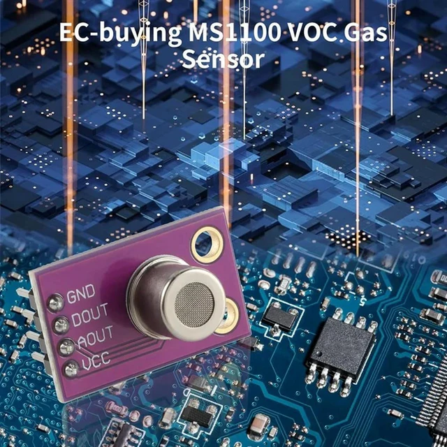 Alt view image 2 of 4 - MS1100 Gas Sensor Module, High-Precision TVOC And CO2 Detection, Household And oratory Gas Sensing