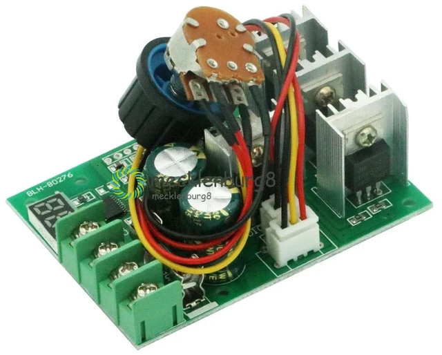 Main image of PWM 30A Motor Speed Controller Board Dimmer Current Regulator + Display DC6-60V