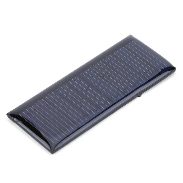 Alt view image 3 of 3 - 1/2 Pcs Mini Solar Cell Panel 5V 0.23W 45MA Small Solar Power Panel 58*23MM Polysilicon for 3.7V Solar /LED Light