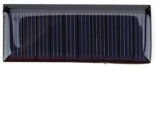 Main image of 1/2 Pcs Mini Solar Cell Panel 5V 0.23W 45MA Small Solar Power Panel 58*23MM Polysilicon for 3.7V Solar /LED Light