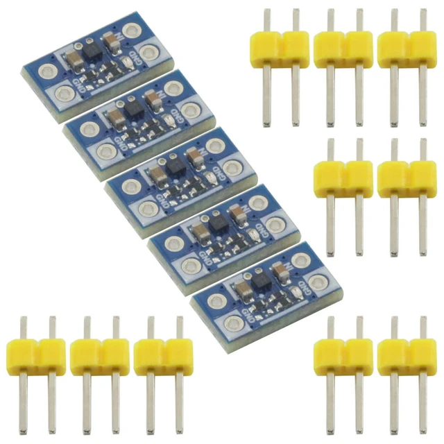Alt view image 3 of 3 - 5PCS Over Voltage Protection Module 5.5V 2.5A 30V Power Protection Mini