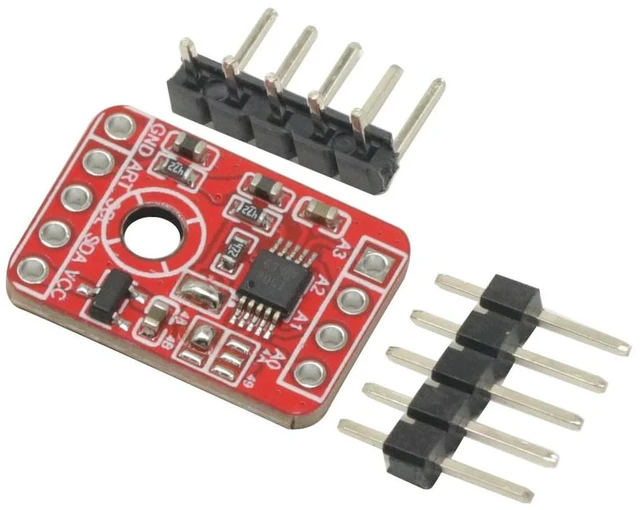 Main image of ADS1115 I2C ADC Module, 4 Channel 16 Bit Analog to Digital Converter with Programmable Gain Amplifier for Raspberry Pi