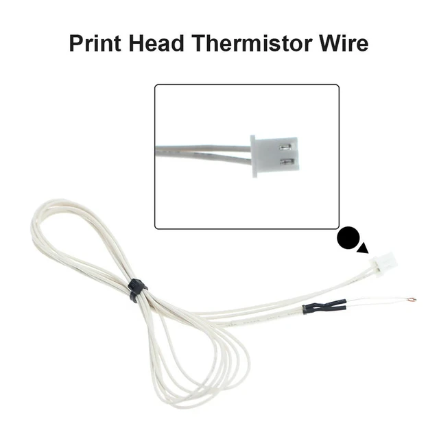 Alt view image 2 of 6 - 100K NTC Thermistors with Cable 3D Printer Parts for Ender 3/Ender 3 Pro/Ender 5 Breakout Cable Hard Drive Splitter Cable
