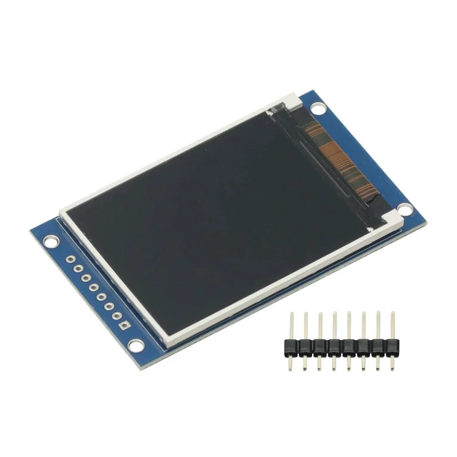 Alt view image 3 of 6 - 2.0" HD IPS TFT LCD Display Module 240x320 RGB LCD Screen 3.3V ST7789 Drive SPI Interface 8pin Full Color for