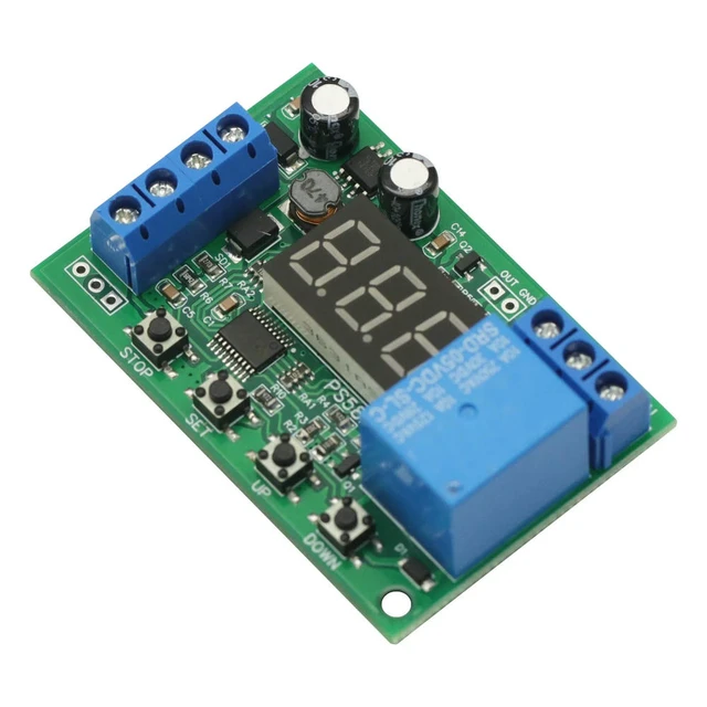 Alt view image 2 of 3 - 10A DC 12V 24V 36V 48V Lead-Acid UPS Charger Discharger Auto Control Board Module Undervoltage Overvoltage For