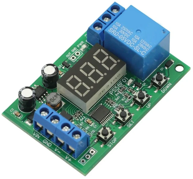 Main image of 10A DC 12V 24V 36V 48V Lead-Acid UPS Charger Discharger Auto Control Board Module Undervoltage Overvoltage For