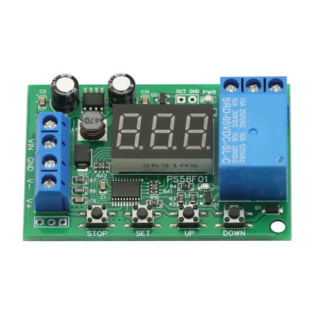 Alt view image 3 of 3 - 10A DC 12V 24V 36V 48V Lead-Acid UPS Charger Discharger Auto Control Board Module Undervoltage Overvoltage For
