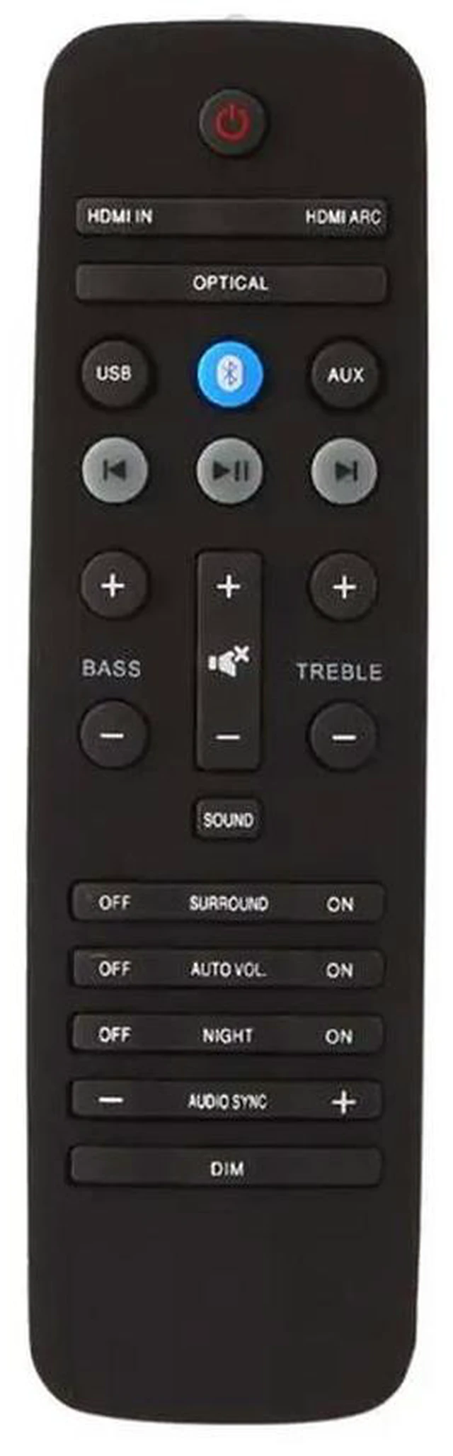 Main image of AB25 Remote Control Replace for HTL3170B HTL3160B HTL3160B/12 HTL2163B HTL2163B/12 HTL2163B/51 HTL2163B/05 Speakers