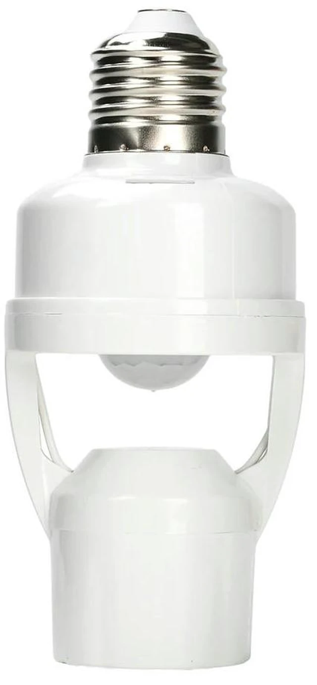 Main image of E27 Screw Port Sensor Lamp Head Infrared Body Motion Sensor Lamp Head Infrared Sensor Switch AC100-240V