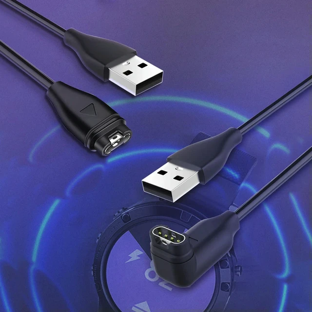 Alt view image 2 of 3 - 1m/17cm Charging Cable Micro USB Type-C Magnetic Charging Wire Watch Charging Cable for Fenix 7/7S/7X/6/6S