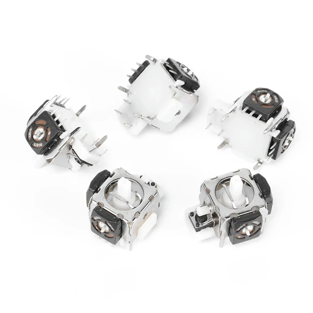 Alt view image 2 of 3 - 5pcs 3D Thumb Joystick Rocker Game Handle Repair Parts for 360 Gaming Controller Gamepad 3D Analog Joystick Module