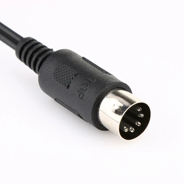 Alt view image 3 of 3 - 2M Game Audio Video AV Stereo Composite Cable A/V RCA Connection Cord Wire Video AV Stereo Cable for Sega Genesis 1