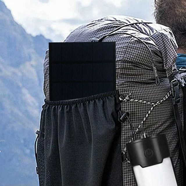 Alt view image 3 of 3 - 1.5W 6V Solar Panel Small Power Emergency Panels 110X92MM Outdoor Solar Cell Waterproof Solar Plate for Fans Outdoor Lamp Pump