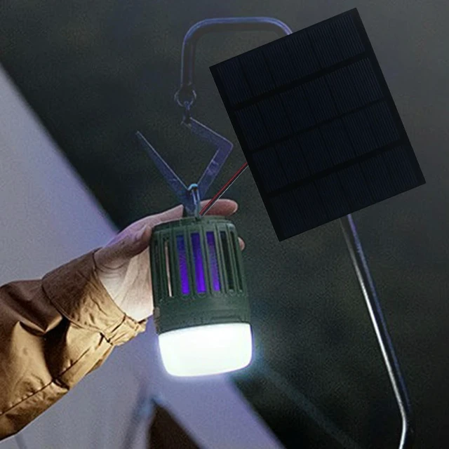 Alt view image 2 of 3 - 1.5W 6V Solar Panel Small Power Emergency Panels 110X92MM Outdoor Solar Cell Waterproof Solar Plate for Fans Outdoor Lamp Pump